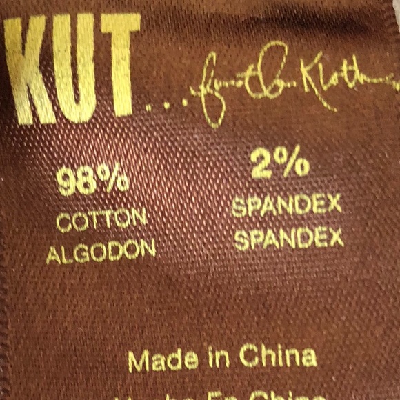 Kut From The Kloth Jeans Size 8 Mid-Rise, Bootcut - Picture 7 of 7